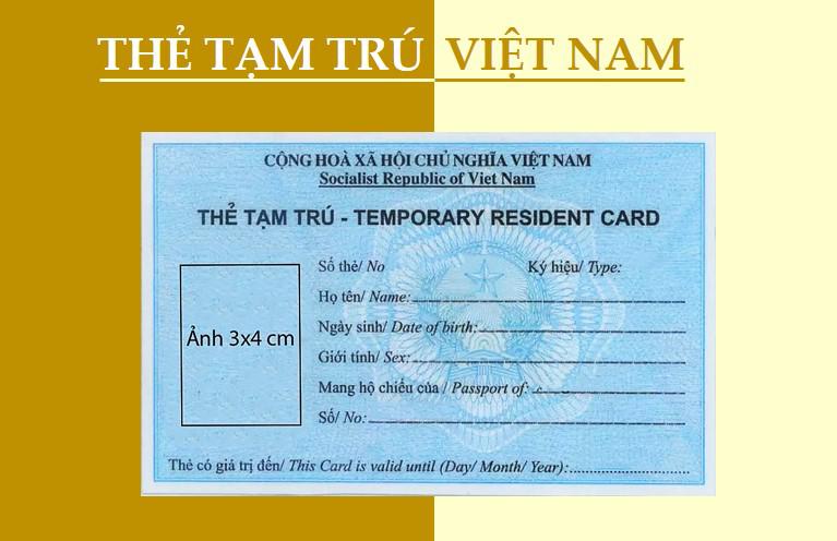 Mẫu công văn đề nghị cấp thẻ tạm trú