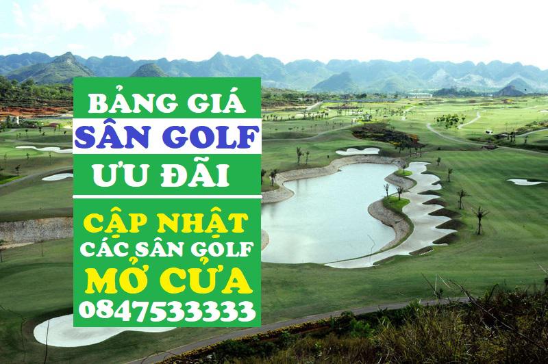 Bảng giá tee-time đánh golf tháng 7 ưu đãi mừng các sân golf mở cửa trở lại