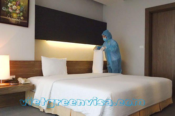 Khách sạn Rosy Hotel 3 sao cách ly tại Bắc Ninh