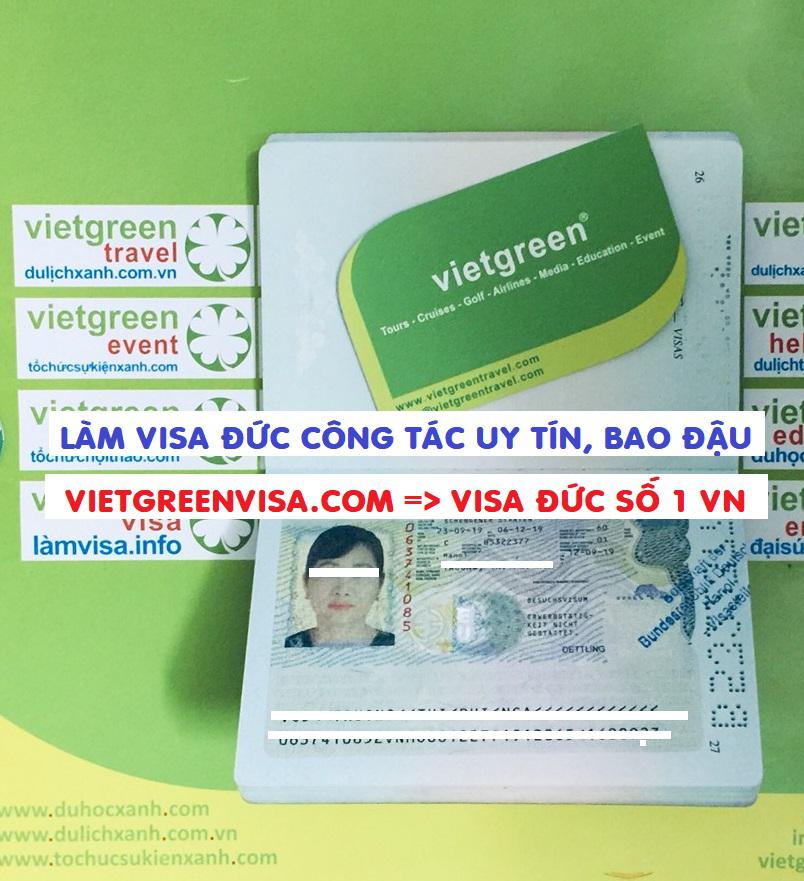 Dịch vụ làm visa Đức công tác nhanh